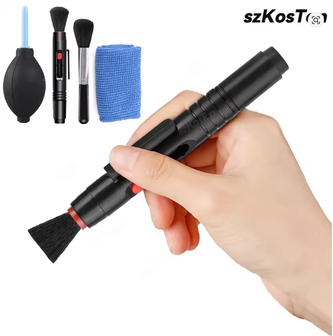 Lens Cleaning Pen with Soft Brush