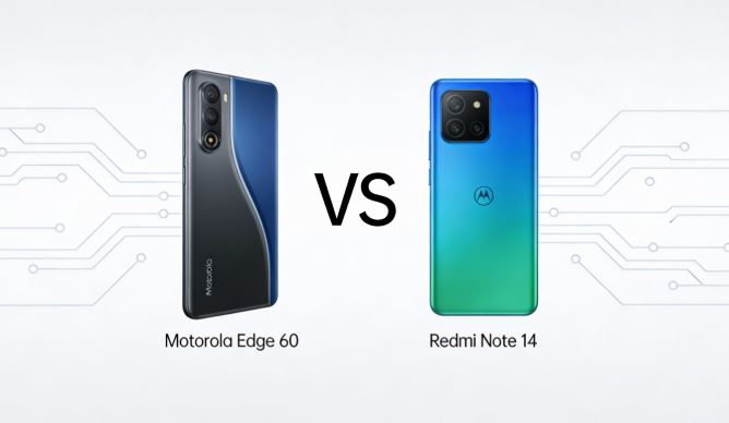 Motorola Edge 60 vs Redmi Note 14