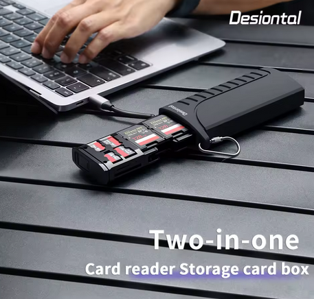 Memory Card Organizer & Reader