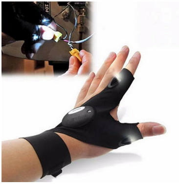 LED Flashlight Gloves