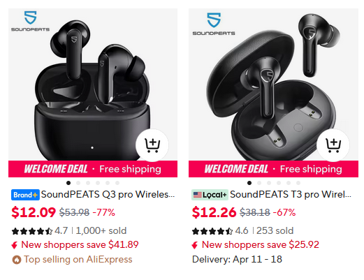 TWS Wireless Earbuds