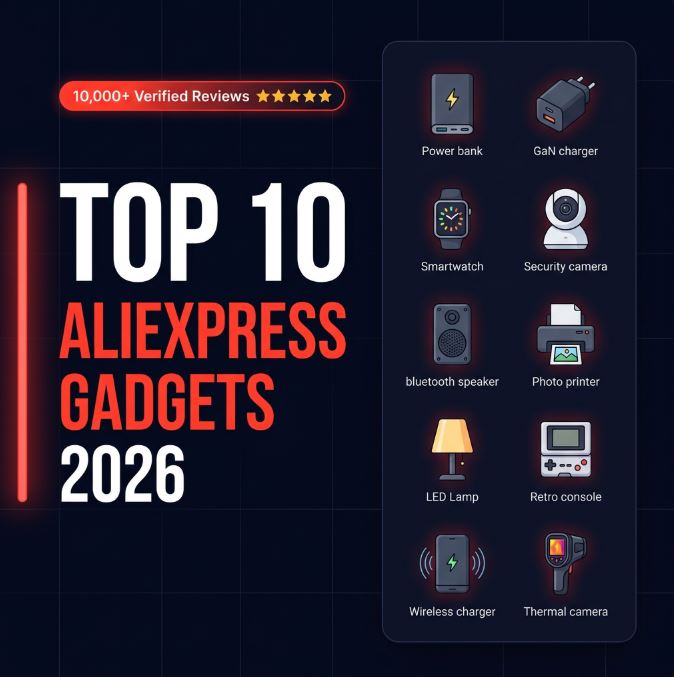 Top 10 AliExpress Gadgets with Over 10,000 Positive Reviews in 2026