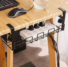Under-Desk Cable Management Tray